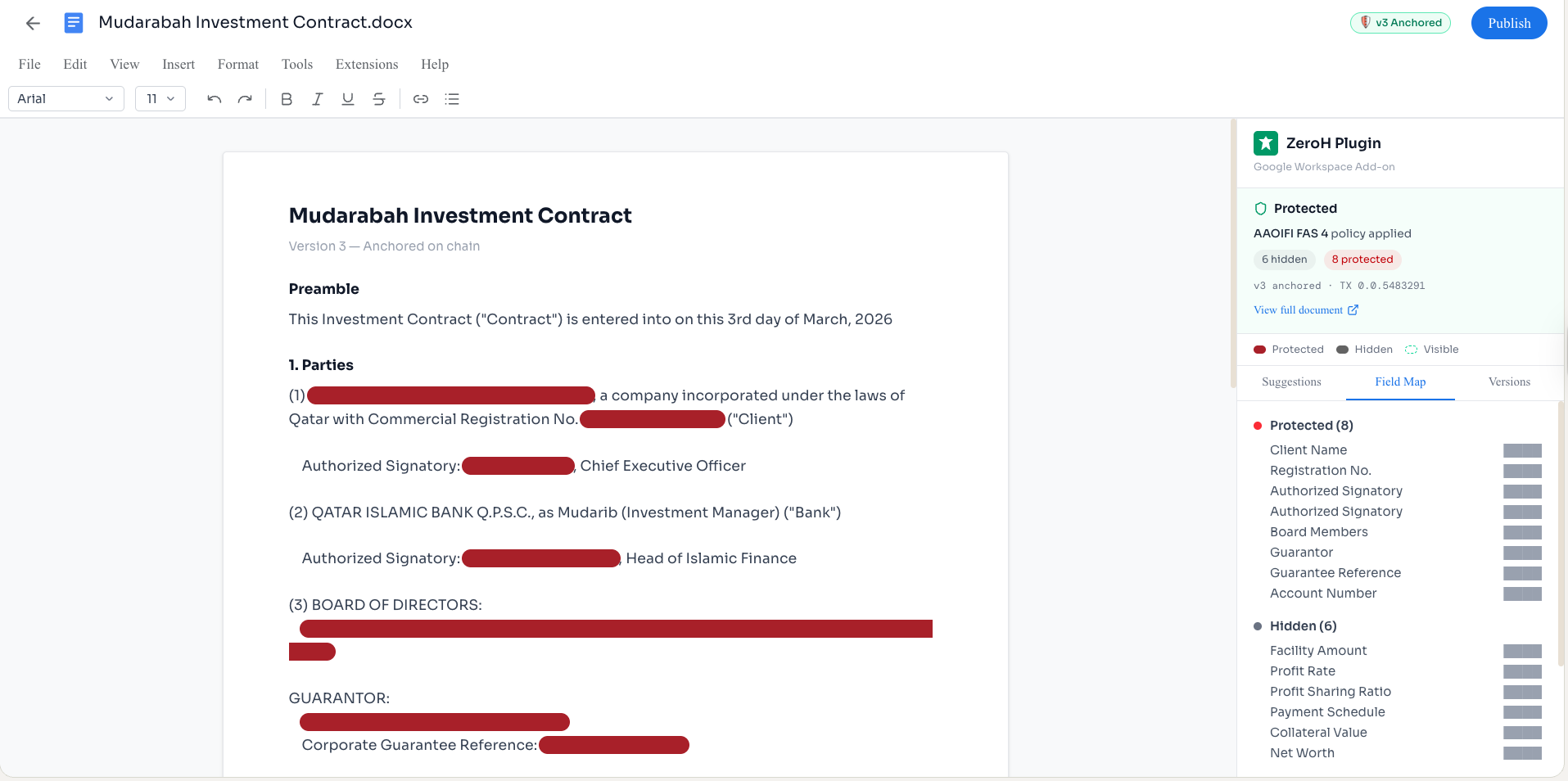 ZeroH Disclosure inside Outlook with cryptographic redaction before any prompt reaches Microsoft 365 Copilot